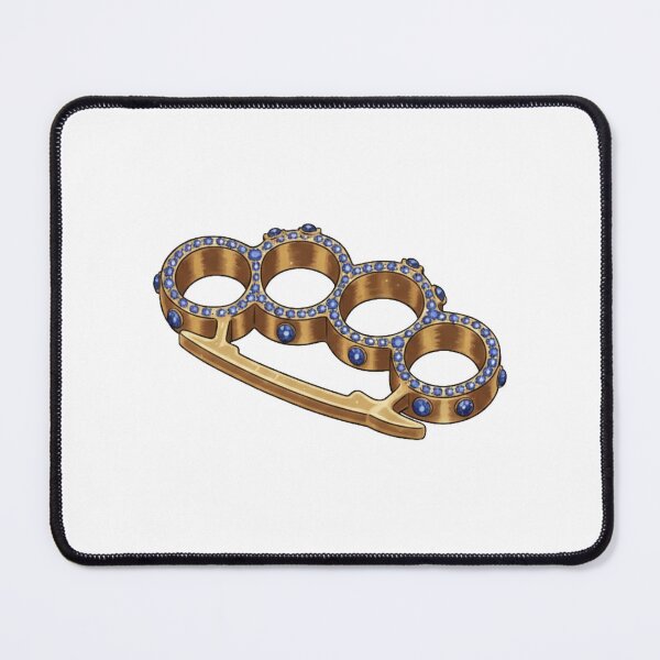 Item preview, Luxury Jeweled Brass Knuckles Aesthetic designed and sold by octozap.