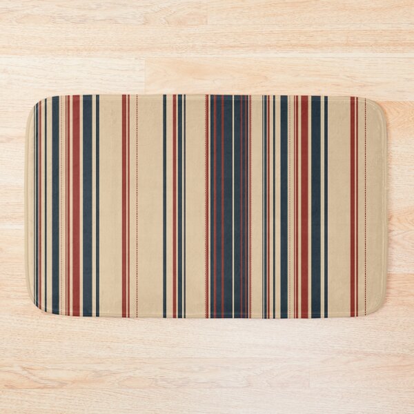 Item preview, Classic retro stripe pattern warm neutral tones designed and sold by WildHugeDot.