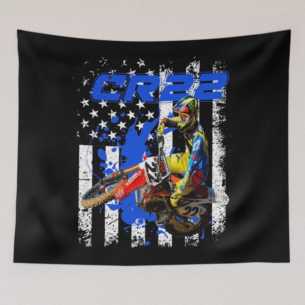 Item preview, CR22 Motocross Rider Graphic Tee designed and sold by FroggyBaBoy.