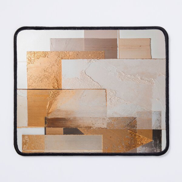 Item preview, Geometric metallic collage designed and sold by paulrommer.