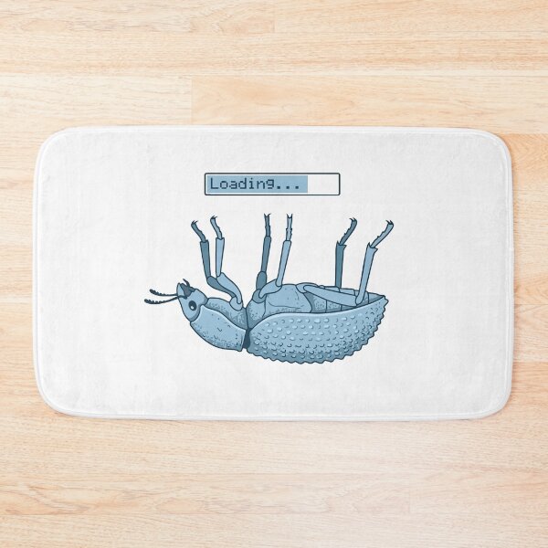 Item preview, System Rebooting Blue Death Feigning Beetle designed and sold by Petzzz.