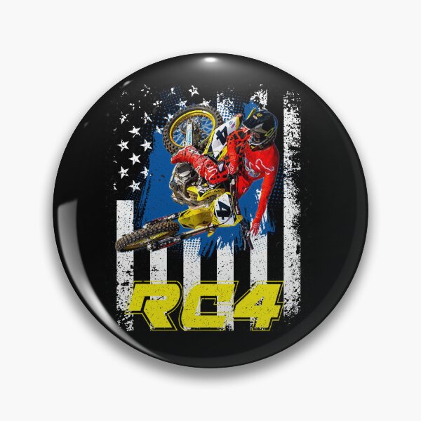 Item preview, RC4 USA Motocross Racing Tee designed and sold by FroggyBaBoy.