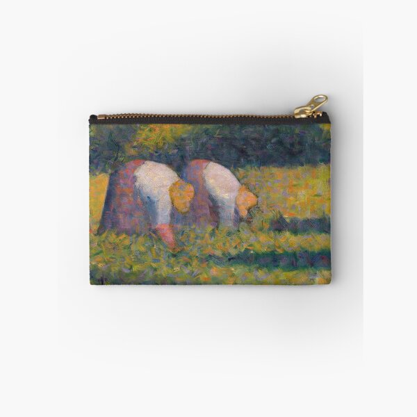 Item preview, Farm Women at Work by Georges Seurat: Neo Impressionist Fine Art Poster designed and sold by artofuniverse.