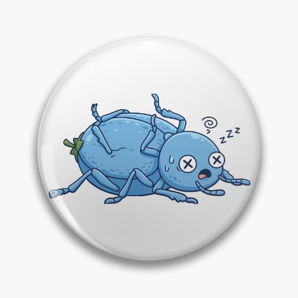 Item preview, The Drama Blueberry Blue Death Feigning Beetle designed and sold by Petzzz.