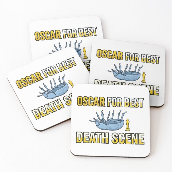 Item preview, Oscar For Best Death Scene Blue Death Feigning Beetle designed and sold by Petzzz.