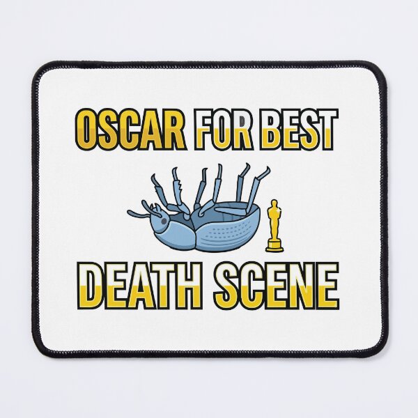 Item preview, Oscar For Best Death Scene Blue Death Feigning Beetle designed and sold by Petzzz.