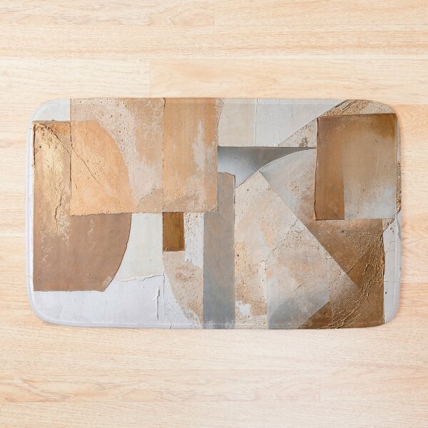 Item preview, Geometric metallic collage designed and sold by paulrommer.