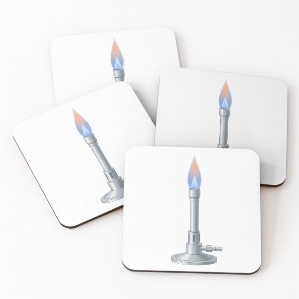 Item preview, Bunsen Burner – Classic Lab Flame Design designed and sold by sociallyawkw.
