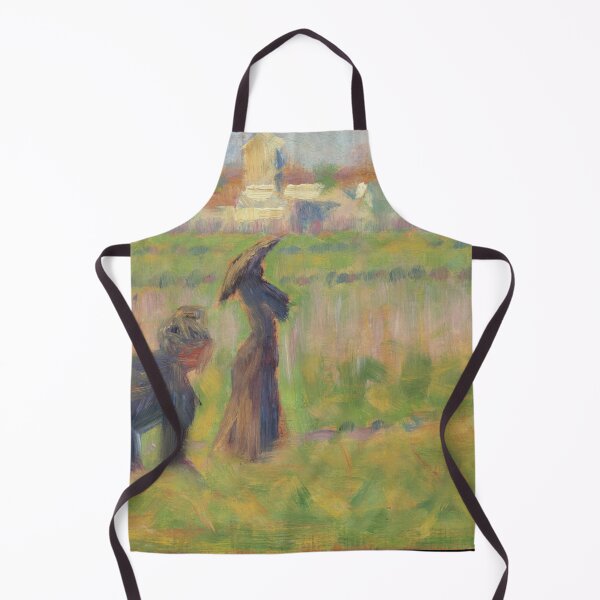Item preview, Figures in a Landscape by Georges Seurat: Neo Impressionist Fine Art Print designed and sold by artofuniverse.