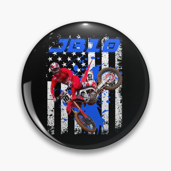Item preview, JB10 Motocross USA Racing Tee designed and sold by FroggyBaBoy.