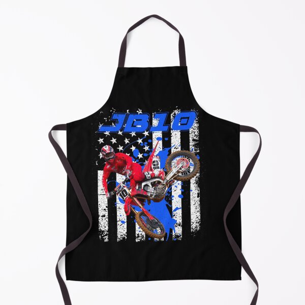 Item preview, JB10 Motocross USA Racing Tee designed and sold by FroggyBaBoy.