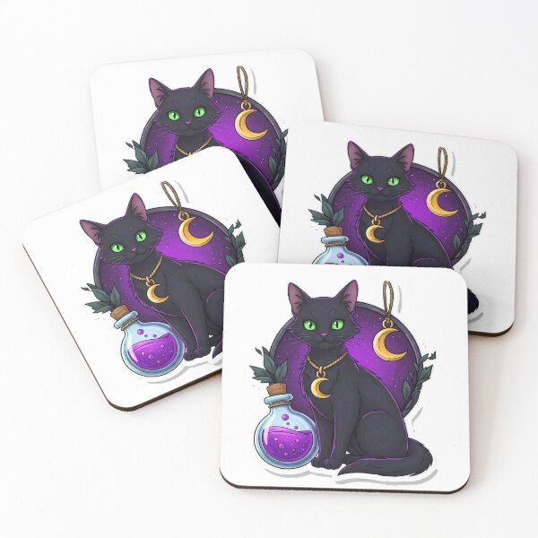 Artikelvorschau, Begleiter des Tranks der schwarzen Katze entworfen und verkauft von IllumeInk.