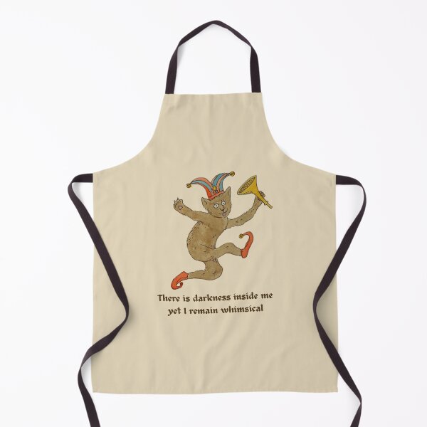 Item preview, funny medieval cat jester - whimsical designed and sold by CoolKittyCat8.