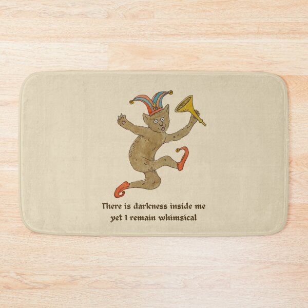 Item preview, funny medieval cat jester - whimsical designed and sold by CoolKittyCat8.