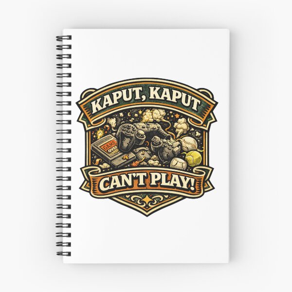 Item preview, Kaput, kaput - can’t play! designed and sold by Throwing-Corn.