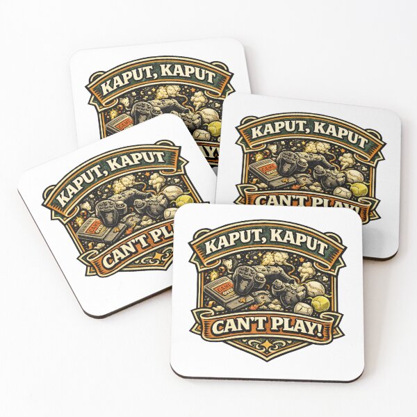 Item preview, Kaput, kaput - can’t play! designed and sold by Throwing-Corn.