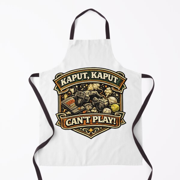 Item preview, Kaput, kaput - can’t play! designed and sold by Throwing-Corn.