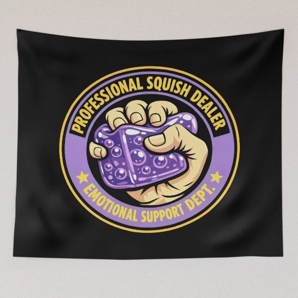 Item preview, Professional Squish Dealer Emotional Support Dept designed and sold by SplashTastic.