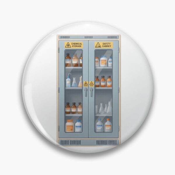 Item preview, Chemical Cabinet – Lab Storage Aesthetic Design designed and sold by sociallyawkw.