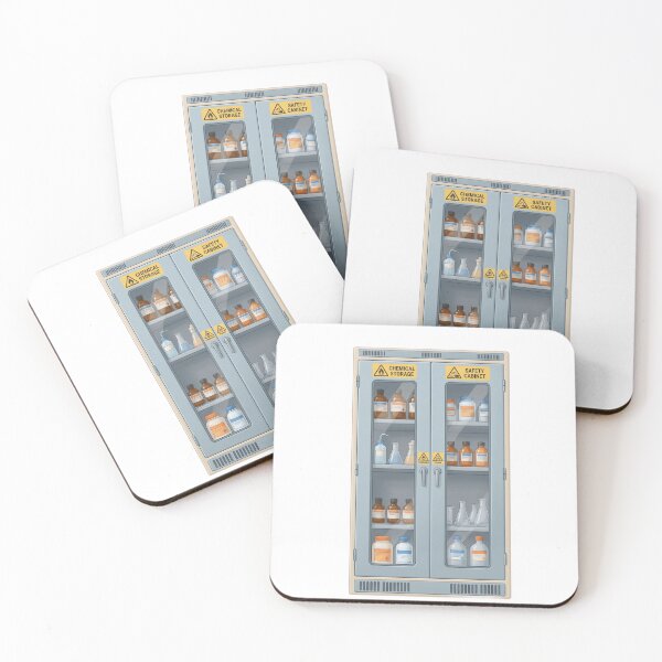 Item preview, Chemical Cabinet – Lab Storage Aesthetic Design designed and sold by sociallyawkw.