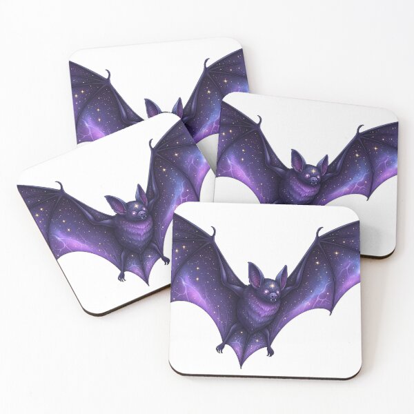 Item preview, Purple Celestial Bat Stars designed and sold by IllumeInk.