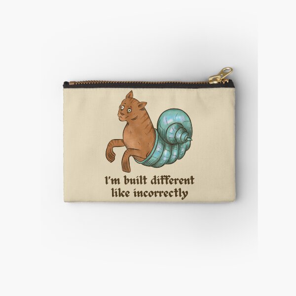 Item preview, funny medieval cat seashell - i'm built different designed and sold by CoolKittyCat8.