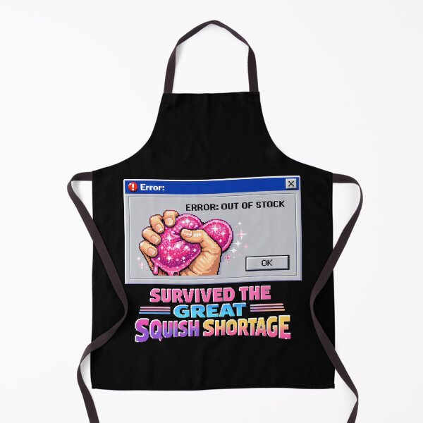 Item preview, Survived The Great Squish Shortage Retro Pixel Art designed and sold by SplashTastic.
