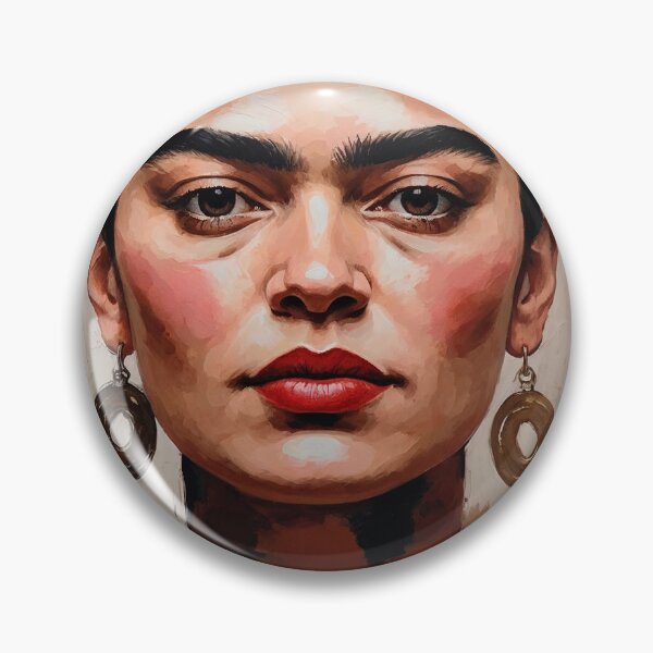 Item preview, Portrait of Frida Kahlo with roses designed and sold by paulrommer.