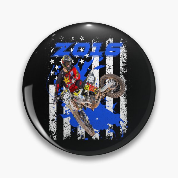 Item preview, ZO16 Motocross USA Racing Tee designed and sold by FroggyBaBoy.