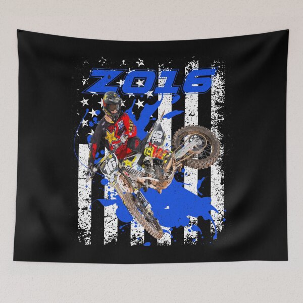 Item preview, ZO16 Motocross USA Racing Tee designed and sold by FroggyBaBoy.