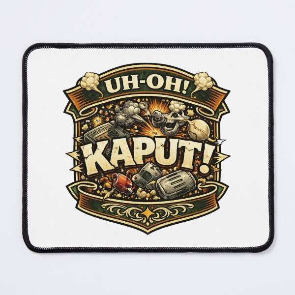 Item preview, UH-OH! KAPUT! designed and sold by Throwing-Corn.
