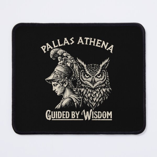 Item preview, Greek Mythology Goddess Athena and Owl designed and sold by MehMerchTees.