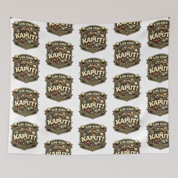 Item preview, UH-OH! KAPUT! designed and sold by Throwing-Corn.