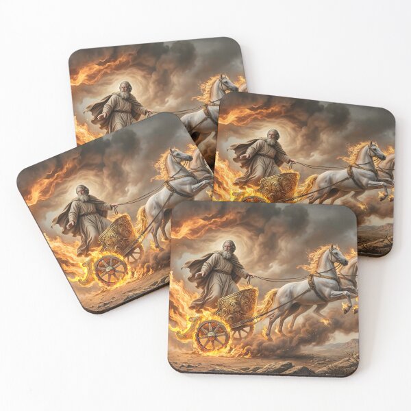 Item preview, Elijah and the Fiery Chariot to Heaven designed and sold by songpon-k.