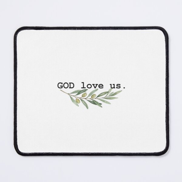 Item preview, God Loves Us shirt, Dios nos Ama Camiseta, Chirstian Minimalist Tee, Faith Based Apparel designed and sold by AMEN By Yenn.