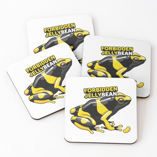 Item preview, Forbidden Jellybean Yellow Poison Dart Frog designed and sold by Petzzz.