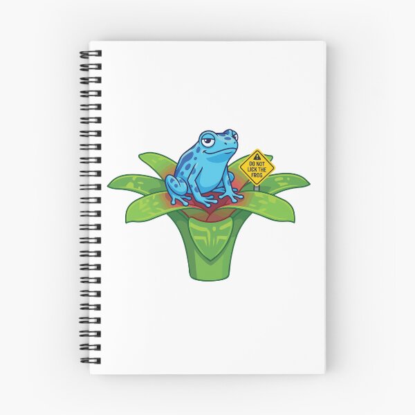 Item preview, Please Do Not Lick The Poison Dart Frog Warning designed and sold by Petzzz.