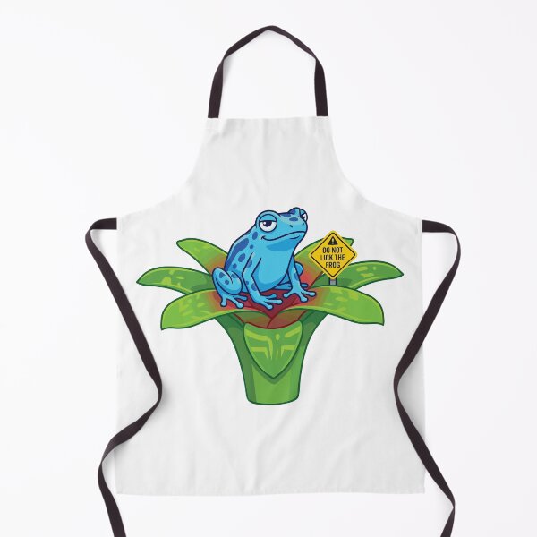 Item preview, Please Do Not Lick The Poison Dart Frog Warning designed and sold by Petzzz.