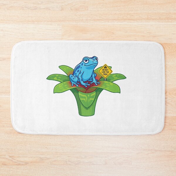Item preview, Please Do Not Lick The Poison Dart Frog Warning designed and sold by Petzzz.