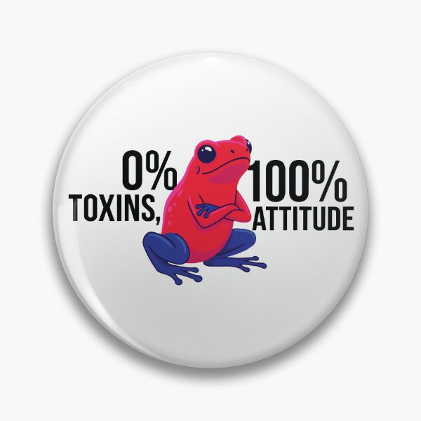 Item preview, Zero Toxins All Attitude Captive Poison Dart Frog designed and sold by Petzzz.