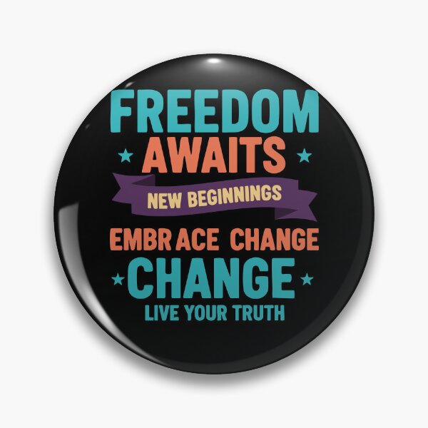 Item preview, Divorce Freedom Awaits New Beginnings Finally designed and sold by LuminOrb.