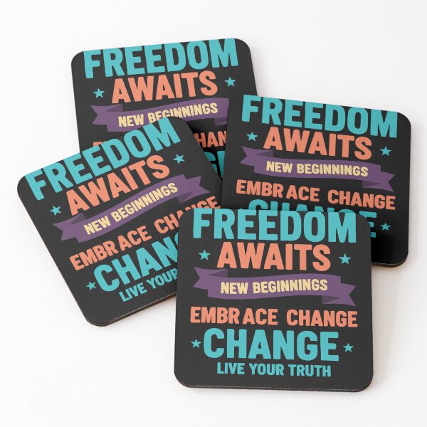 Item preview, Divorce Freedom Awaits New Beginnings Finally designed and sold by LuminOrb.