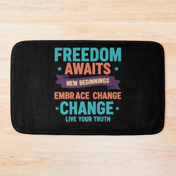Item preview, Divorce Freedom Awaits New Beginnings Finally designed and sold by LuminOrb.