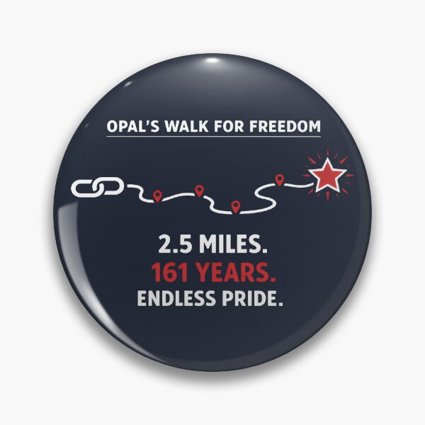 Item preview, Opal's Walk For Freedom Juneteenth History Pride designed and sold by SplashTastic.