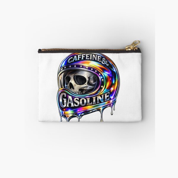 Item preview, Copy of Caffeine & Gasoline Skull Helmet – Biker Motorcycle Graphic designed and sold by Harbidge.