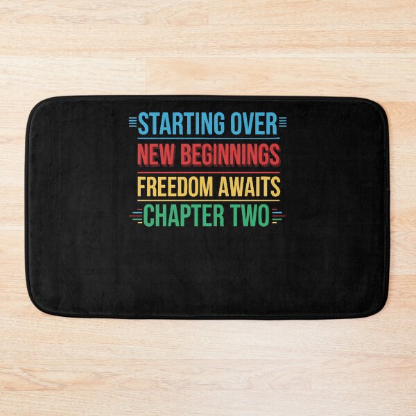 Item preview, Divorce Starting Over Freedom Awaits Finally designed and sold by LuminOrb.