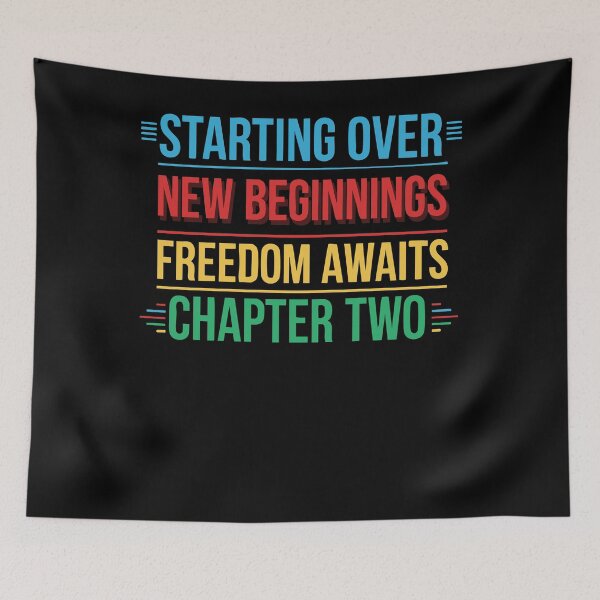 Item preview, Divorce Starting Over Freedom Awaits Finally designed and sold by LuminOrb.