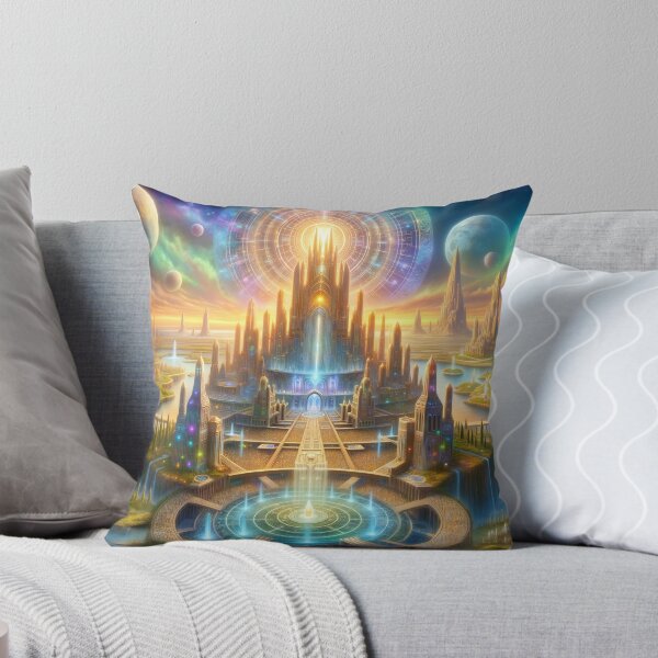 Item preview, Golden Age of Atlantis - Galactic City of Light designed and sold by FriskyLemur.