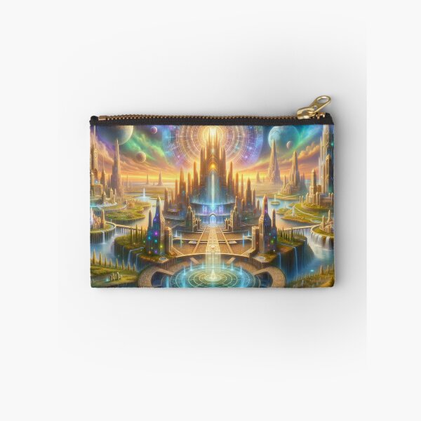 Item preview, Golden Age of Atlantis - Galactic City of Light designed and sold by FriskyLemur.