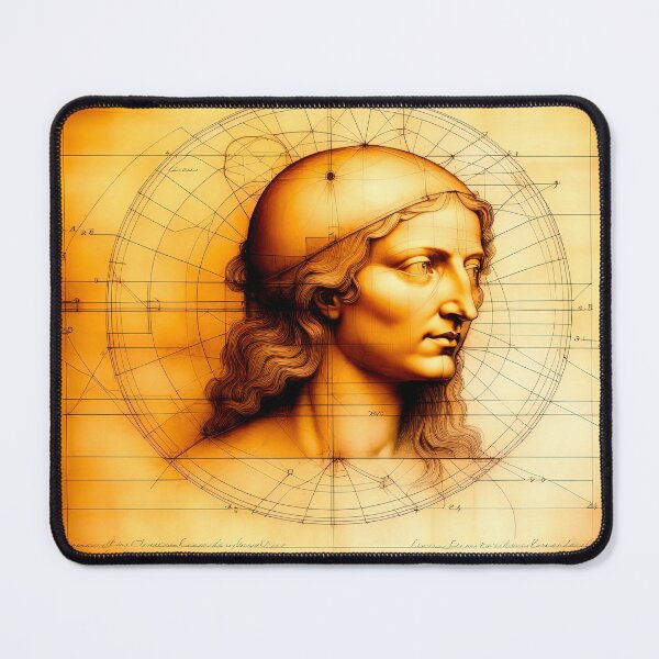 Item preview, Drawing Portrait Inspired By Leonardo da Vinci designed and sold by LanaGustavsson.